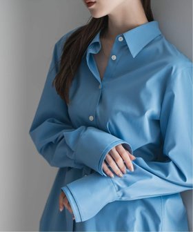 【ノーブル / スピック&スパン/NOBLE / Spick & Span】のダブルカフスデザインシャツ 人気、トレンドファッション・服の通販 founy(ファニー) ファッション Fashion レディースファッション Fashion for Women トップス・カットソー Cut & Sew Tops シャツ・ブラウス・オフィスカジュアル Elegant Blouses & Button-Ups インナー Innerwear カフス Cuff Design シンプル Simple, Minimal ダブル Double, Double-Breasted テクスチャー Texture, Textured Fabric |ID:prp329100004821313