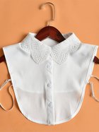 【ドゥーベル/Doux Belle】のスカラップレース付け襟 レディース 付け襟 人気、トレンドファッション・服の通販 founy(ファニー) ファッション Fashion レディースファッション Fashion for Women アクセサリー Fashion Accessories シンプル Simple, Minimal スカラップ Scallop, Scalloped Edge フラワー Flower, Floral リボン Ribbon, Bow レース Lace, Lace Fabric 春 Spring 秋 Autumn thumbnail TYPE2ホワイト|ID: prp329100004821364 ipo3291000000035040277