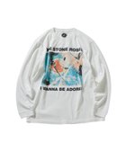 【ボンジュールレコード/bonjour records】のThe Stone Roses/ザ・ストーン・ローゼス for bonjour records Official Long Sleeve T-shirt 人気、トレンドファッション・服の通販 founy(ファニー) ファッション Fashion レディースファッション Fashion for Women トップス・カットソー Cut & Sew Tops シャツ・ブラウス・オフィスカジュアル Elegant Blouses & Button-Ups ロングTシャツ・Tシャツ Longline T-Shirts & Tees thumbnail ホワイト系(12)|ID: prp329100004821373 ipo3291000000035040471