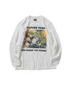 【ボンジュールレコード/bonjour records】のThe Stone Roses/ザ・ストーン・ローゼス for bonjour records Official Long Sleeve T-shirt 人気、トレンドファッション・服の通販 founy(ファニー) ファッション Fashion レディースファッション Fashion for Women トップス・カットソー Cut & Sew Tops シャツ・ブラウス・オフィスカジュアル Elegant Blouses & Button-Ups ロングTシャツ・Tシャツ Longline T-Shirts & Tees thumbnail ホワイト系(13)|ID: prp329100004821373 ipo3291000000035040472