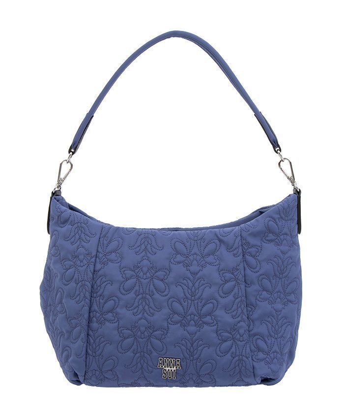 【クイーポ/KUIPO】のアナスイ ANNA SUI アニー 2wayショルダーバッグ インテリア・キッズ・メンズ・レディースファッション・服の通販 founy(ファニー) 　ファッション　Fashion　レディースファッション　Fashion for Women　バッグ　Bags　キルティング　Quilted, Quilting　ショルダー　Shoulder, Shoulder Strap　バタフライ　Butterfly, Butterfly Motif　ポケット　Pocket, Pocket Detail　モチーフ　Motif, Design Theme　ブルー|ID: prp329100004821380 ipo3291000000035040622