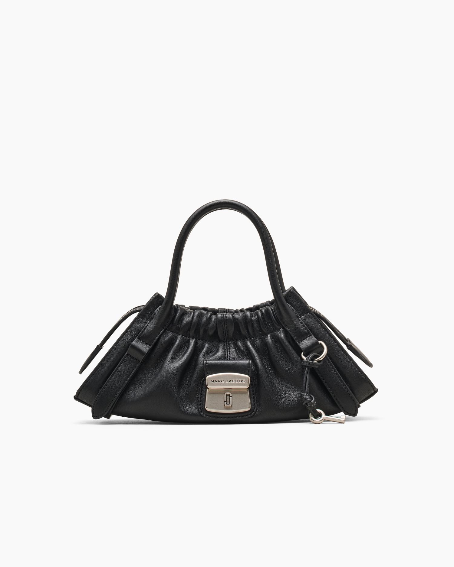 【マーク ジェイコブス/MARC JACOBS】の【公式】THE CRISTINA SMALL SATCHEL/ザ クリスティーナ スモール サッチェル インテリア・キッズ・メンズ・レディースファッション・服の通販 founy(ファニー) 　ファッション　Fashion　レディースファッション　Fashion for Women　なめらか　Smooth, Silky Texture　コンパクト　Compact, Small Size　ドレス　Dress, One-Piece　パーティ　Party, Party Style　軽量　Lightweight, Ultra Light　BLACK|ID: prp329100004821391 ipo3291000000035040730