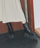 【ブリジット バーキン/Bridget Birkin】の【PARADIS COULEUR】ボリュームソールセンタージップブーツ BL|ID: prp329100004821542 ipo3291000000035044145