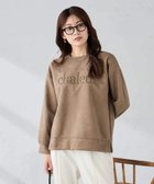 【アー ヴェー ヴェー/a.v.v】のエンボスロゴスウェードトップス ベージュ|ID: prp329100004821577 ipo3291000000035228779