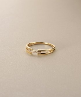 【ココシュニック/COCOSHNIK】のK10ダイヤモンド ブリッジ リング 人気、トレンドファッション・服の通販 founy(ファニー) ファッション Fashion レディースファッション Fashion for Women おすすめ Recommended / Our Picks シンプル Simple, Minimal ジュエリー Jewelry, Accessories スマート Smart, Elegant センター Center, Center Line ダイヤモンド Diamond, Brilliant Cut エレガント 上品 Elegant |ID:prp329100004821606