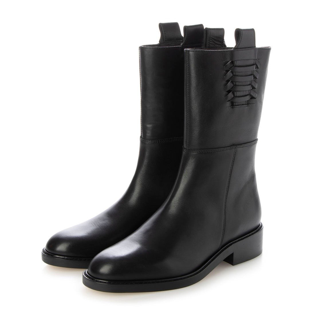 【ラボキゴシ ワークス/RABOKIGOSHI works】の3cm本革編上げクラフトショートブーツ インテリア・キッズ・メンズ・レディースファッション・服の通販 founy(ファニー) 　ファッション　Fashion　レディースファッション　Fashion for Women　オイル　Body Oil　ショート　Short, Short Length　スタイリッシュ　Stylish, Fashionable　トレンド　Trend, Trending Now　ロング　Long, Long-Length　ブラック|ID: prp329100004821608 ipo3291000000035044655