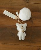 【ヴィータフェリーチェ/VitaFelice】のフェイクファー タッセル付きベアバッグチャーム 人気、トレンドファッション・服の通販 founy(ファニー) ファッション Fashion レディースファッション Fashion for Women ギフト プレゼント Gift / Present ストーン Stone, Gem-Like スマート Smart, Elegant タッセル Tassel, Fringe チャーム Charm, Pendant フェイクファー Faux Fur, Imitation Fur thumbnail ホワイト|ID: prp329100004821628 ipo3291000000035044838