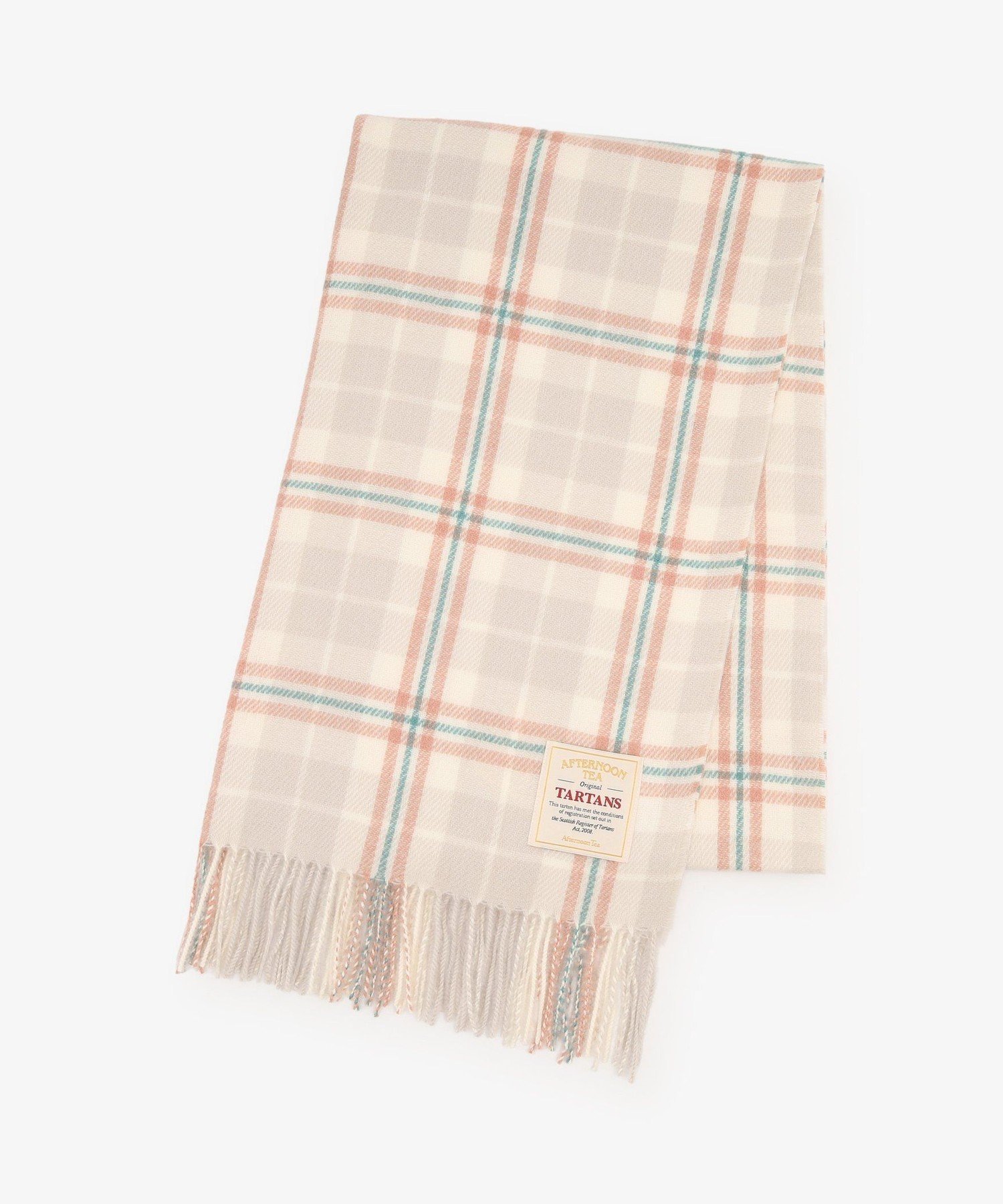 【アフタヌーンティー リビング/Afternoon Tea LIVING】のタータンチェック柄ストール/Afternoon Tea Original Tartans インテリア・キッズ・メンズ・レディースファッション・服の通販 founy(ファニー) 　ファッション　Fashion　レディースファッション　Fashion for Women　おすすめ　Recommended / Our Picks　ストール　Stole, Wrap　チェック　Check, Plaid, Tartan　ブランケット　Blanket, Throw Blanket　マフラー　Scarf, Muffler　人気　Popular, Best Seller　ベージュ|ID: prp329100004821632 ipo3291000000035044854