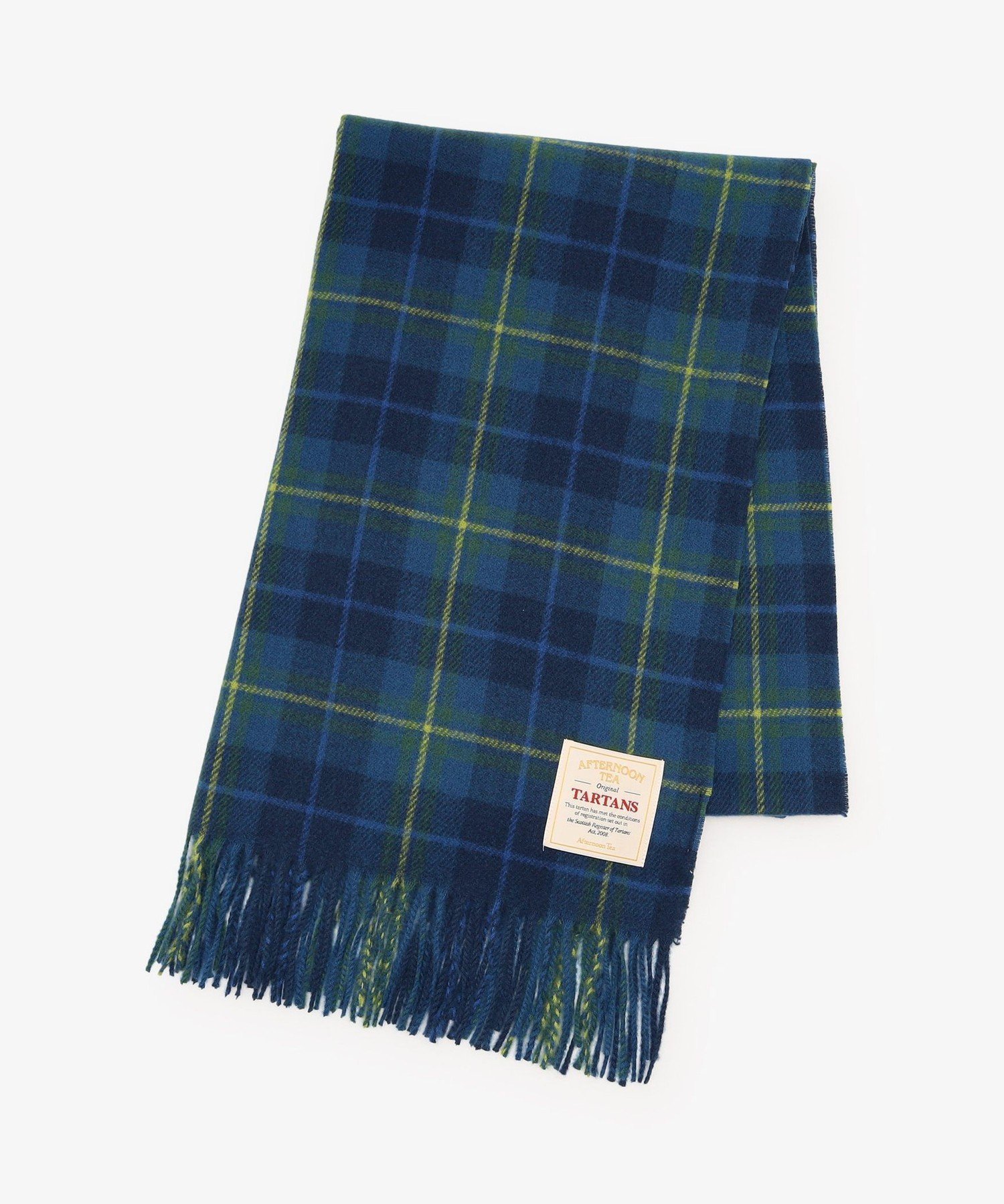 【アフタヌーンティー リビング/Afternoon Tea LIVING】のタータンチェック柄ストール/Afternoon Tea Original Tartans インテリア・キッズ・メンズ・レディースファッション・服の通販 founy(ファニー) 　ファッション　Fashion　レディースファッション　Fashion for Women　おすすめ　Recommended / Our Picks　ストール　Stole, Wrap　チェック　Check, Plaid, Tartan　ブランケット　Blanket, Throw Blanket　マフラー　Scarf, Muffler　人気　Popular, Best Seller　ブルー|ID: prp329100004821632 ipo3291000000035044860
