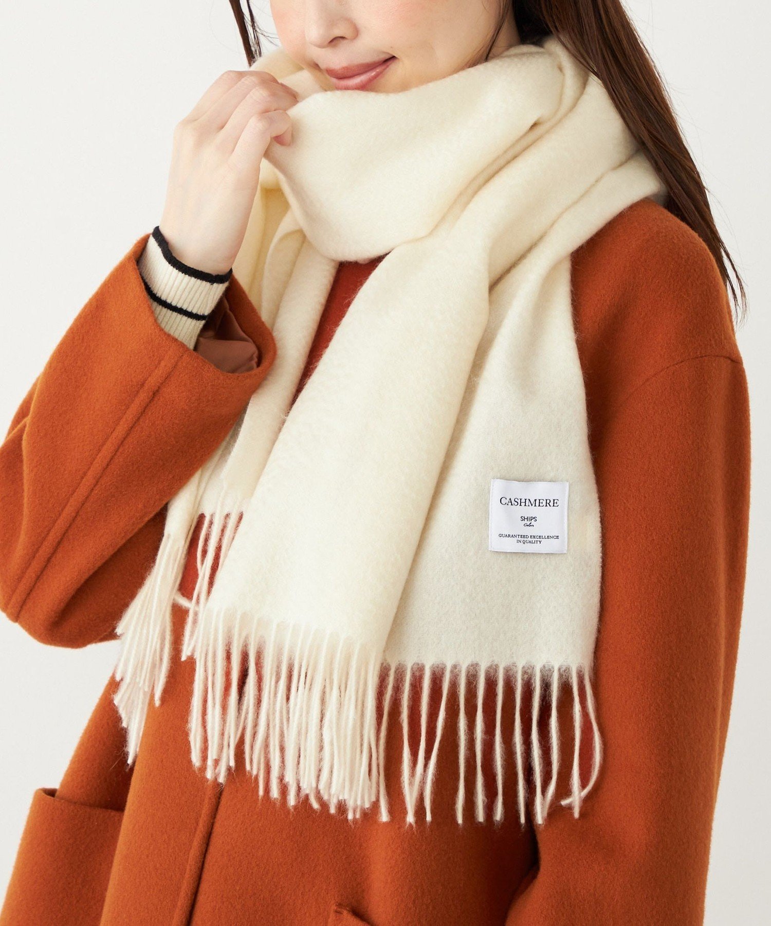 【シップス フォー ウィメン/SHIPS】のSHIPS Colors カシミヤ ストール / マフラー 2 人気、トレンドファッション・服の通販 founy(ファニー) 　ファッション　Fashion　レディースファッション　Fashion for Women　ストール　Soft & Warm Scarves　マフラー・スヌード / 冬小物の定番　Scarves & Mufflers　シンプル　Simple, Minimal　ストール　Stole, Wrap　ベーシック　Basic, Essential　防寒　Cold Protection, Winter-Ready　マフラー　Scarf, Muffler　メンズ　Men's, Menswear　アウトレット　Outlet / Clearance　おすすめ　Recommended / Our Picks　ギフト プレゼント　Gift / Present　ビジネス 仕事 通勤　Business / Work / Commuting　 other-1|ID: prp329100004821652 ipo3291000000035045021