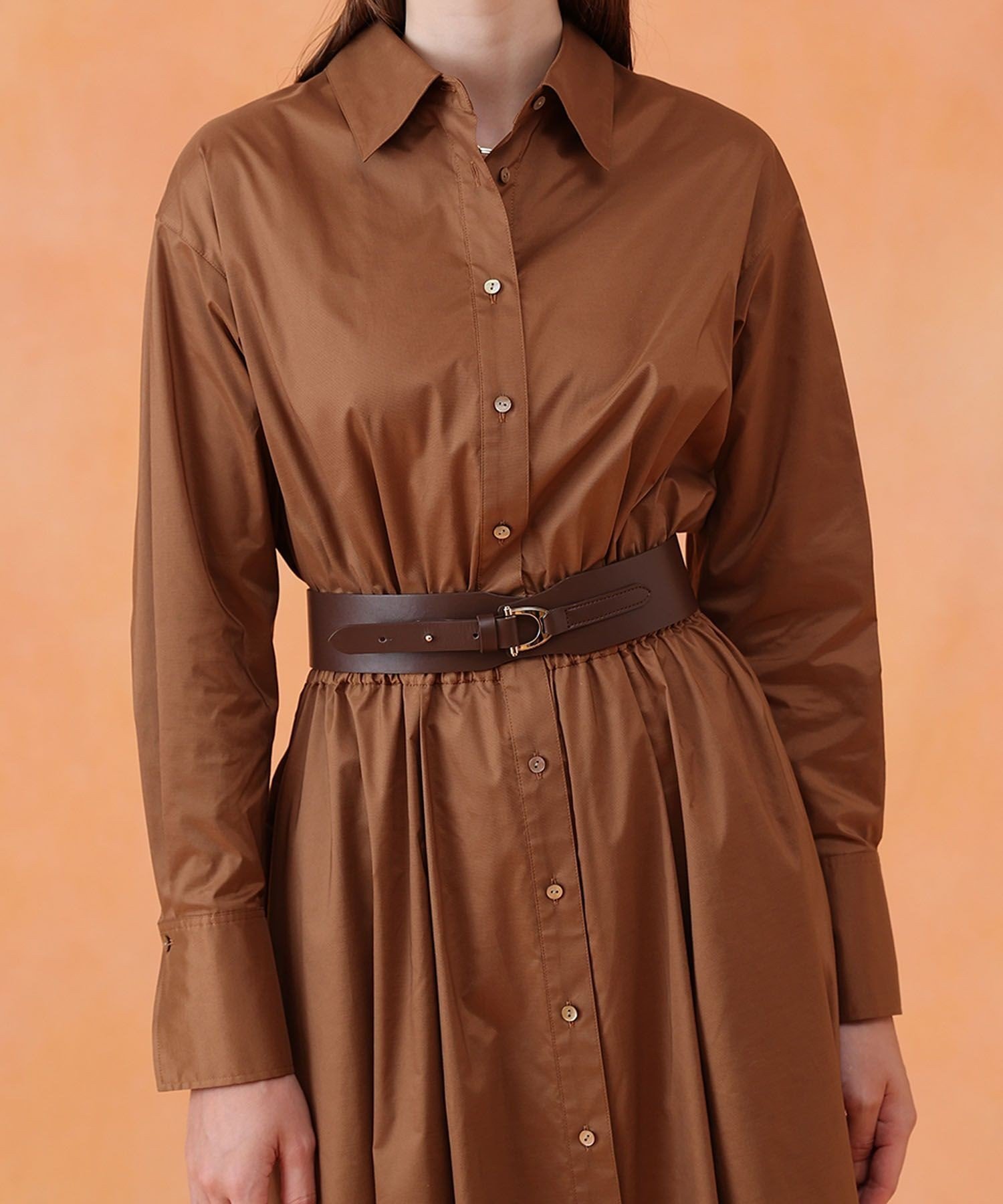 【アナイ/ANAYI】のDバックルデザインワイドベルト インテリア・キッズ・メンズ・レディースファッション・服の通販 founy(ファニー) 　ファッション　Fashion　レディースファッション　Fashion for Women　バッグ　Bags　ベルト&ウエストマーク　Belts & Waist Accessories　スマート　Smart, Elegant　モダン　Modern, Contemporary　ワイド　Wide, Wide Fit　再入荷　Restock / Back in Stock　A/W・秋冬　Autumn/Winter　雑誌　Magazine, Fashion Magazine　dark brown|ID: prp329100004821670 ipo3291000000035045292