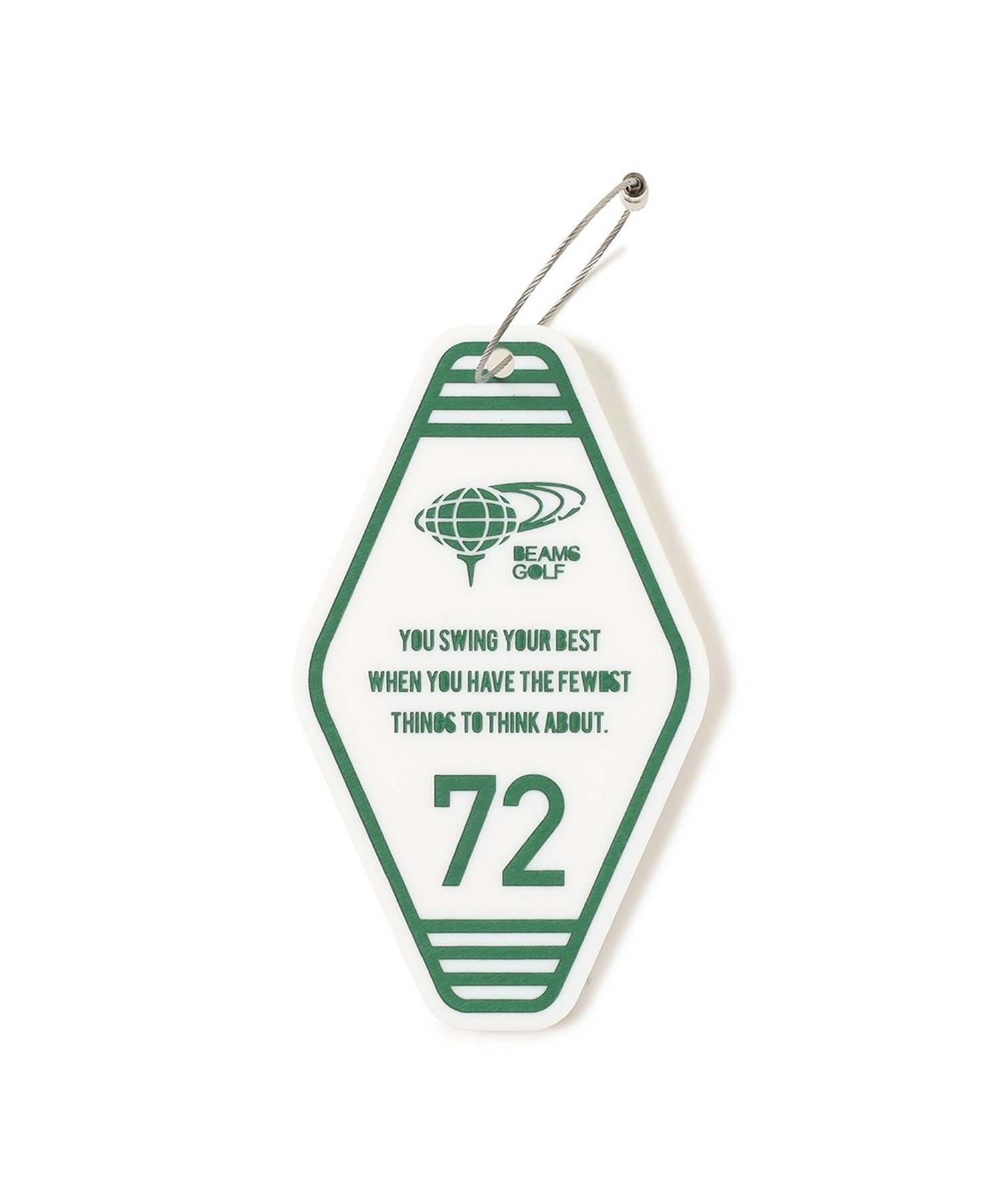 【ビームス ゴルフ/BEAMS GOLF】のBG.チャームNamePlate インテリア・キッズ・メンズ・レディースファッション・服の通販 founy(ファニー) 　ファッション　Fashion　レディースファッション　Fashion for Women　チャーム　Charm, Pendant　WHITE|ID: prp329100004821674 ipo3291000000035045346