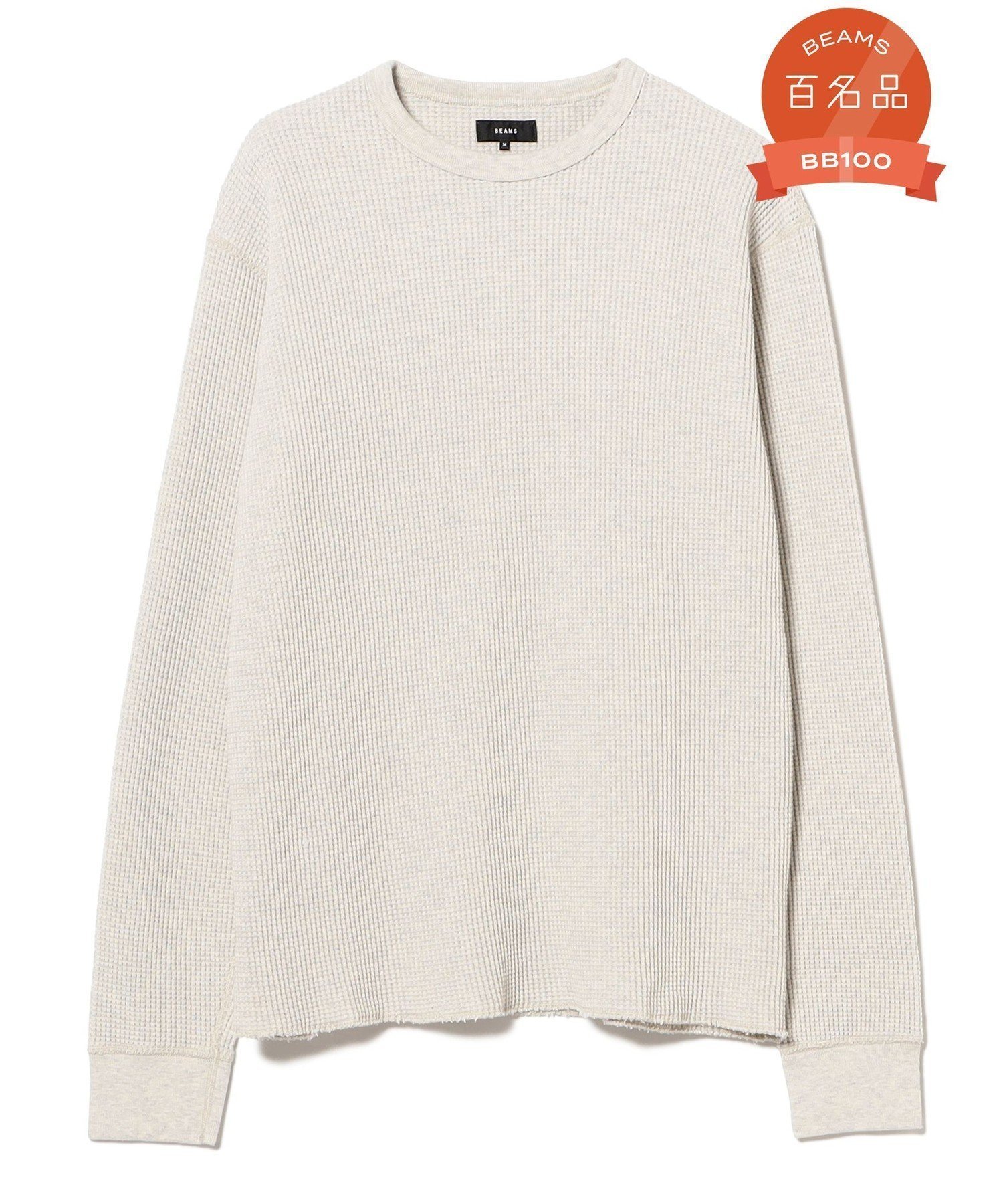【ビームス/BEAMS / MEN】のサーマル クルーネック インテリア・キッズ・メンズ・レディースファッション・服の通販 founy(ファニー) 　ファッション　Fashion　メンズファッション　Fashion for Men　インナー　Innerwear　春　Spring　サーマル　Thermal, Waffle Knit　シンプル　Simple, Minimal　ファブリック　Fabric, Textile　フィット　Fit, Slim Fit　フラット　Flat, Flat Shoes　ベーシック　Basic, Essential　ワッフル　Waffle, Waffle Knit　A/W・秋冬　Autumn/Winter　S/S・春夏　SS, Spring/Summer, Warm Season　日本製　Made In Japan　夏　Summer　OATMEAL|ID: prp329100004821676 ipo3291000000035045390