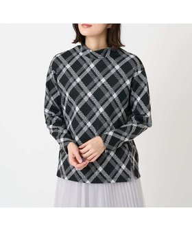 【メゾン ド サンク/Maison de CINQ】のへリンボンラインジャガードハイネックカットソー 人気、トレンドファッション・服の通販 founy(ファニー) ファッション Fashion レディースファッション Fashion for Women トップス・カットソー Cut & Sew Tops カットソー・ベーシックTシャツ Cut-and-Sewn Tops / Stretch Tees & Basics おすすめ Recommended / Our Picks インナー Innerwear カットソー Cut and Sewn Top カーディガン Cardigan, Knitwear ジャケット Jacket, Outerwear スリット Slit, Slit Detail ハイネック High Neck, Mock Neck ブロック Block, Solid Block Pattern ボトム Bottoms, Lower Wear リラックス Relax, Relaxed Fit 冬 Winter / This Winter 夏 Summer 春 Spring 洗える Machine Washable 秋 Autumn |ID:prp329100004821679