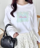 【アウトフィッター ラボ/Outfitter lab】のウェーブロゴリボンTシャツ 人気、トレンドファッション・服の通販 founy(ファニー) ファッション Fashion レディースファッション Fashion for Women トップス・カットソー Cut & Sew Tops シャツ・ブラウス・オフィスカジュアル Elegant Blouses & Button-Ups ロングTシャツ・Tシャツ Longline T-Shirts & Tees ウェーブ Wavy Pattern ガーリー Girly, Feminine Style シンプル Simple, Minimal チェック Check, Plaid, Tartan デニム Denim, Jeans Material トレンド Trend, Trending Now ドット Polka Dot, Dot Pattern 長袖 Long Sleeve, Full Sleeve フロント Front, Front Design プリント Print, Printed Pattern 冬 Winter / This Winter A/W・秋冬 Autumn/Winter おすすめ Recommended / Our Picks 旅行 Travel thumbnail ホワイト|ID: prp329100004821689 ipo3291000000035045513