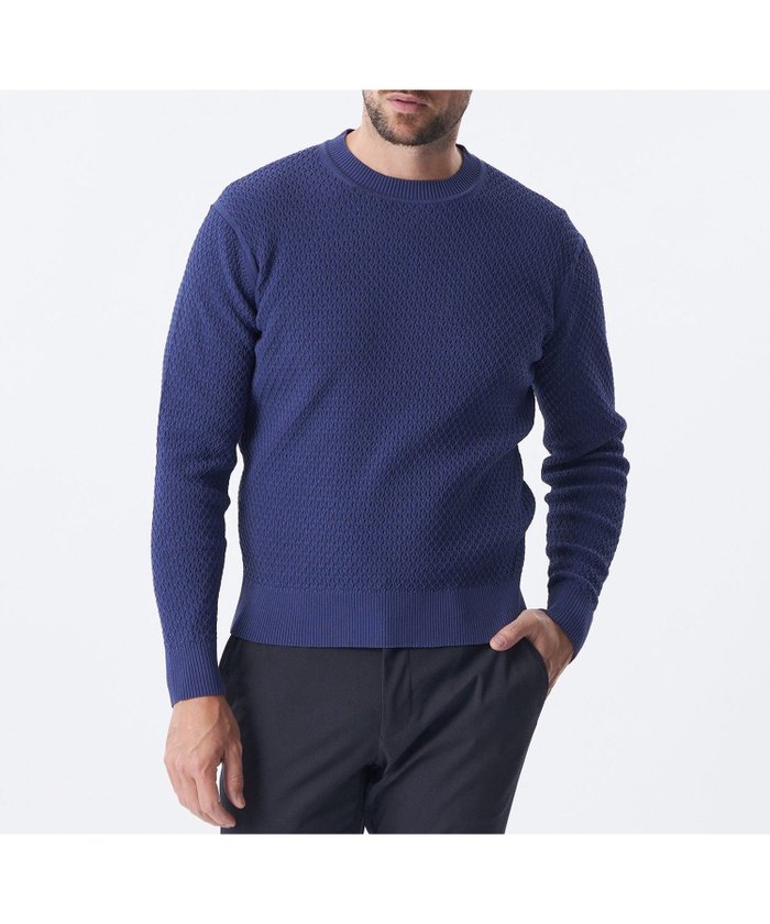 【エポカ/EPOCA / MEN】の*Safari5月号掲載*スプリングクランククルーネックニット インテリア・キッズ・メンズ・レディースファッション・服の通販 founy(ファニー) https://founy.com/ ファッション Fashion メンズファッション Fashion for Men イタリア Italy インナー Innerwear 春 Spring 秋 Autumn 5月号 May Issue セットアップ Set-Up, Coordinated Outfit 雑誌 Magazine, Fashion Magazine S/S・春夏 SS, Spring/Summer, Warm Season 夏 Summer |ID: prp329100004821694 ipo3291000000035045547