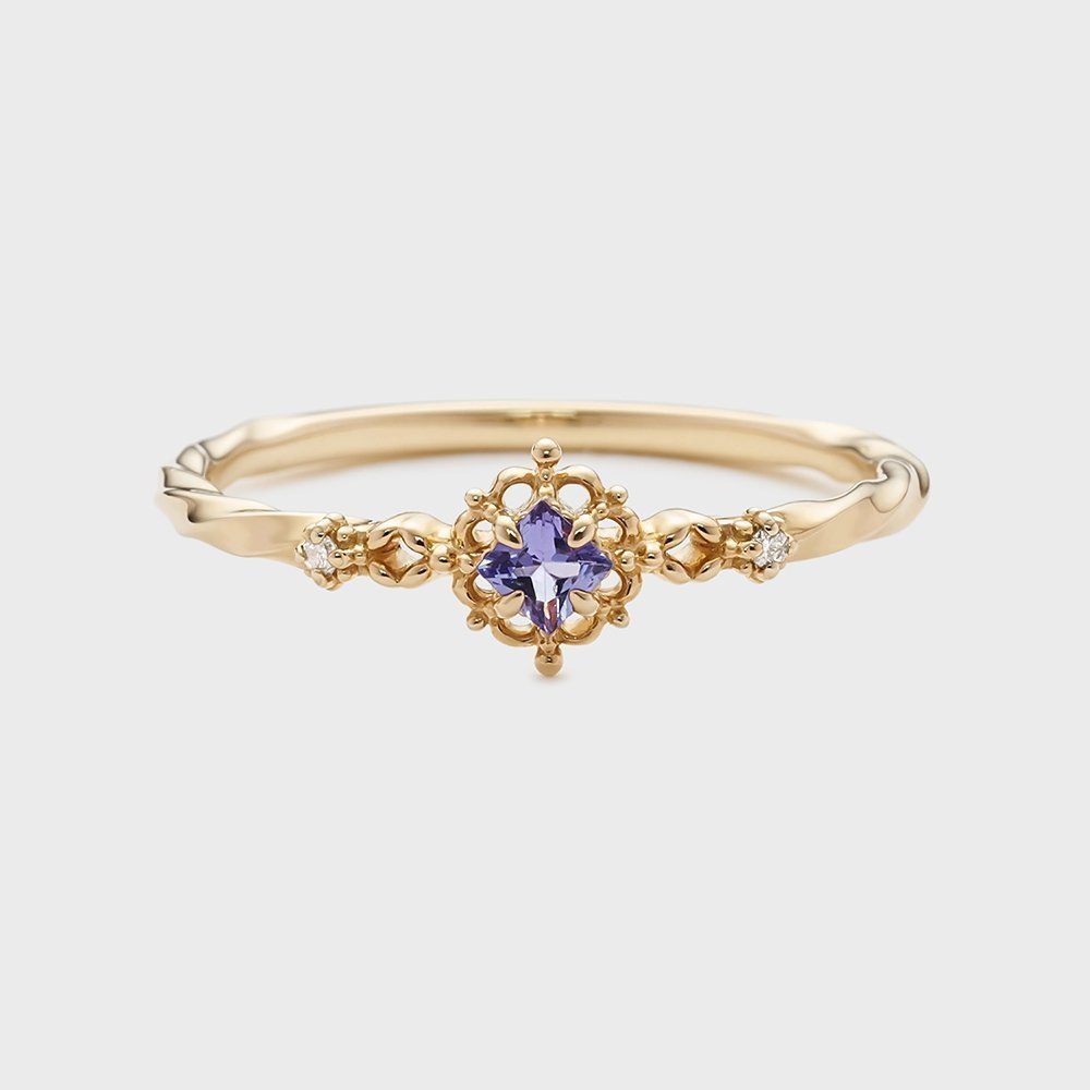 【ノジェス/NOJESS】のK5タンザナイトリング 人気、トレンドファッション・服の通販 founy(ファニー) ファッション Fashion レディースファッション Fashion for Women クラシカル Classical, Vintage-Inspired ダイヤモンド Diamond, Brilliant Cut 透かし Cut-Out, Lacework other-1|ID: prp329100004821697 ipo3291000000035045560