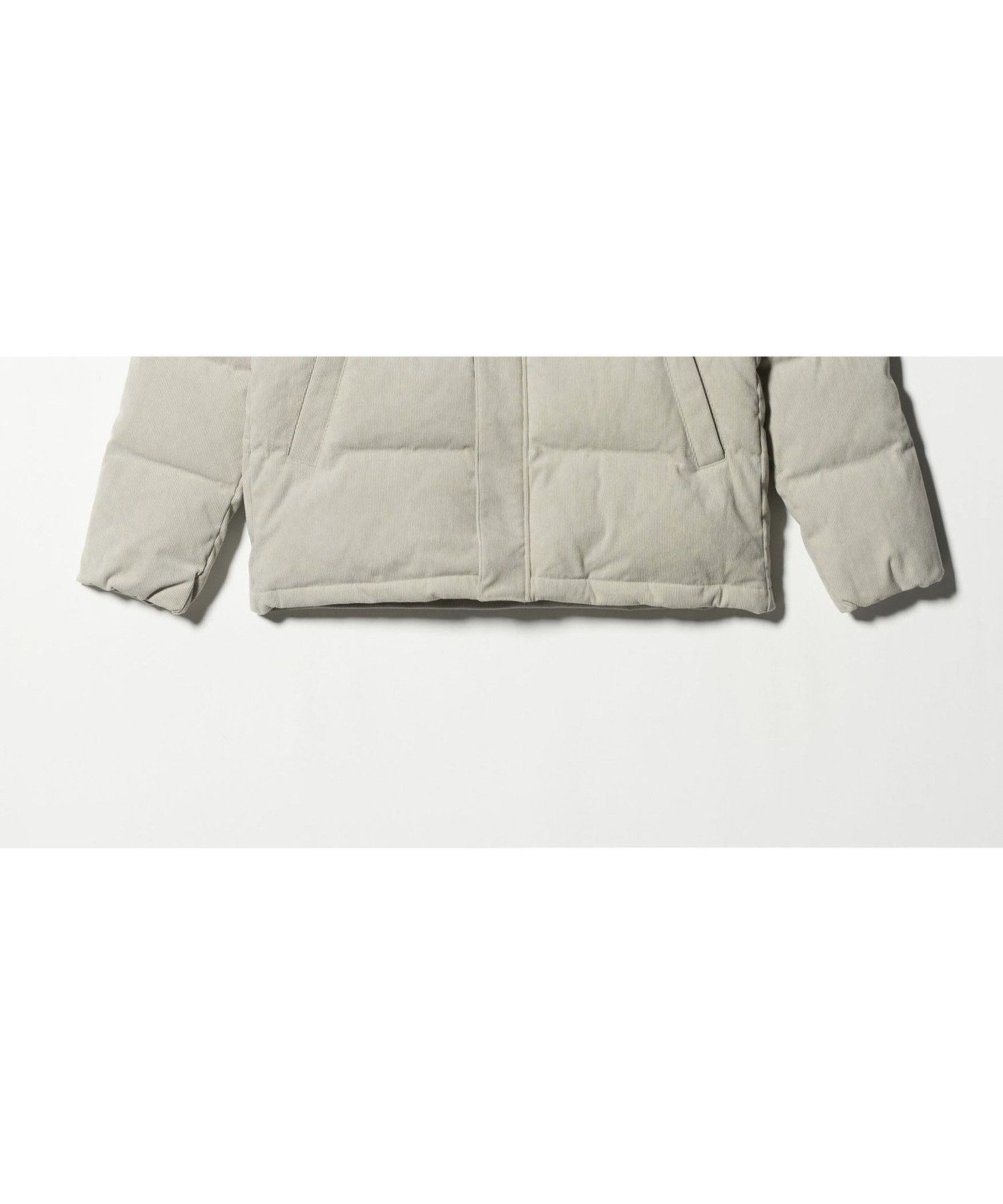 【ユナイテッドアローズ/UNITED ARROWS / MEN】のコーデュロイ ダウンブルゾン-撥水- A DAY IN THE LIFE インテリア・キッズ・メンズ・レディースファッション・服の通販 founy(ファニー) 　ファッション　Fashion　メンズファッション　Fashion for Men　コーデュロイ　Corduroy, Cord Fabric　スタンド　Stand Collar, Upright Stand　スマート　Smart, Elegant　ダウン　Down, Puffer　トレンド　Trend, Trending Now　バランス　Balance, Style Balance　フェザー　Feather, Feather Detail　フラット　Flat, Flat Shoes　ブルゾン　Blouson, Bomber Jacket　A/W・秋冬　Autumn/Winter　アウトレット　Outlet / Clearance　おすすめ　Recommended / Our Picks　エレガント 上品　Elegant　ビジネス 仕事 通勤　Business / Work / Commuting　LT.GRAY|ID: prp329100004821704 ipo3291000000035045588