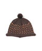 【ビームス ウイメン/BEAMS】の【別注】cableami / ウール ジャカード ワッチキャップ 人気、トレンドファッション・服の通販 founy(ファニー) ファッション Fashion レディースファッション Fashion for Women 春 Spring クラシック Classic, Timeless Style ジャカード／ジャガード Jacquard, Woven Pattern 手編み Hand-Knitted, Handmade Knit ポンポン Pom-Pom, Fluffy Ball 別注 Limited Edition, Custom Order 帽子 Hat, Headwear ロールアップ Roll-Up, Cuffed Hem S/S・春夏 SS, Spring/Summer, Warm Season 夏 Summer thumbnail D.BROWN|ID: prp329100004821755 ipo3291000000035046217