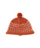 【ビームス ウイメン/BEAMS】の【別注】cableami / ウール ジャカード ワッチキャップ 人気、トレンドファッション・服の通販 founy(ファニー) ファッション Fashion レディースファッション Fashion for Women 春 Spring クラシック Classic, Timeless Style ジャカード／ジャガード Jacquard, Woven Pattern 手編み Hand-Knitted, Handmade Knit ポンポン Pom-Pom, Fluffy Ball 別注 Limited Edition, Custom Order 帽子 Hat, Headwear ロールアップ Roll-Up, Cuffed Hem S/S・春夏 SS, Spring/Summer, Warm Season 夏 Summer thumbnail ORANGE|ID: prp329100004821755 ipo3291000000035046218