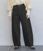 【アパートバイローリーズ/apart by lowrys】のApbコクーンデニムパンツ 人気、トレンドファッション・服の通販 founy(ファニー) ファッション Fashion レディースファッション Fashion for Women パンツ Pants & Trousers デニムパンツ・ジーンズ・美脚デニム Denim Jeans & Pants ウォッシュ Washed Finish コンパクト Compact, Small Size デニム Denim, Jeans Material トレンド Trend, Trending Now バランス Balance, Style Balance ビンテージ Vintage, Retro Style フォルム Silhouette, Form おすすめ Recommended / Our Picks thumbnail ブラック09|ID: prp329100004821760 ipo3291000000035046240