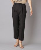 【ドレステリア/DRESSTERIOR】のコットンリネンタックテーパードパンツ 人気、トレンドファッション・服の通販 founy(ファニー) ファッション Fashion レディースファッション Fashion for Women パンツ Pants & Trousers ストレッチ Stretch, Stretchy Fabric スマート Smart, Elegant センター Center, Center Line テーパード Tapered, Tapered Pants ポケット Pocket, Pocket Detail 楽ちん Easy Fit, Comfortable thumbnail ブラック|ID: prp329100004821787 ipo3291000000035046438