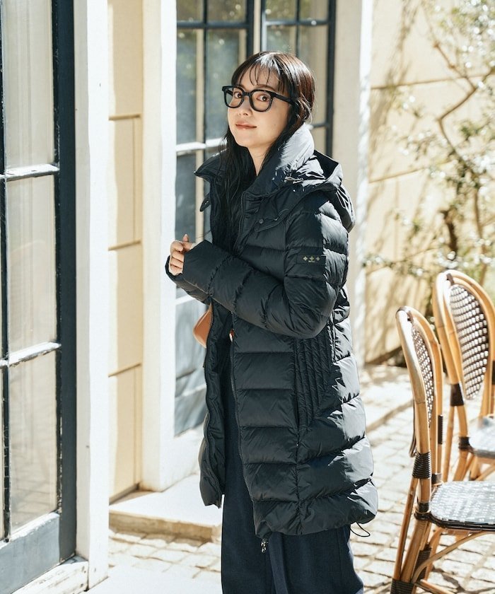 【フリークスストア/FREAK'S STORE】のPOLITEAMA/ポリテアマ 24AW インテリア・キッズ・メンズ・レディースファッション・服の通販 founy(ファニー) 　ファッション　Fashion　レディースファッション　Fashion for Women　2024年　2024　2024-2025秋冬・A/W　Autumn/Winter 2024–25 AW24–25　冬　Winter / This Winter　カッティング　Cutting Detail　ダウン　Down, Puffer　ミドル　Middle Length, Mid Height　メタル　Metal, Metal Parts　別注　Limited Edition, Custom Order　A/W・秋冬　Autumn/Winter　軽量　Lightweight, Ultra Light　ブラック|ID: prp329100004821790 ipo3291000000035046446