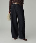 【バビロン/BABYLONE / KIDS】のバレルレッグデニムパンツ 人気、トレンドファッション・服の通販 founy(ファニー) ファッション Fashion キッズファッション Fashion for Kids ボトムス Bottoms カットオフ Cut-Off Design コンパクト Compact, Small Size シューズ Shoes, Footwear デニム Denim, Jeans Material トレンド Trend, Trending Now パターン Pattern, Design Print フラット Flat, Flat Shoes 再入荷 Restock / Back in Stock おすすめ Recommended / Our Picks 2025年 2025 2025-2026秋冬・A/W Autumn/Winter 2025–26 AW25–26 thumbnail ネイビー|ID: prp329100004821792 ipo3291000000035046465