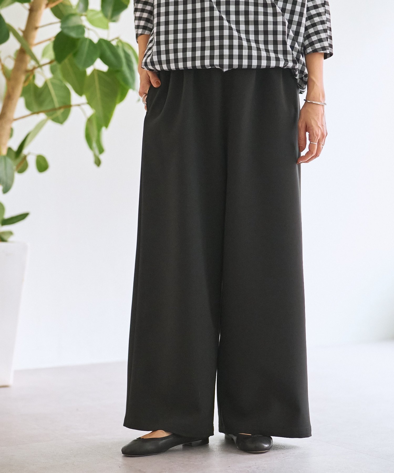 【ビアズリー/BEARDSLEY】のダブルクロスウエストリブパンツ 人気、トレンドファッション・服の通販 founy(ファニー) 　ファッション　Fashion　レディースファッション　Fashion for Women　パンツ　Pants & Trousers　カットソー　Cut and Sewn Top　ダブル　Double, Double-Breasted　定番　Standard, Basic Item　なめらか　Smooth, Silky Texture　ポケット　Pocket, Pocket Detail　再入荷　Restock / Back in Stock　エレガント 上品　Elegant　ビジネス 仕事 通勤　Business / Work / Commuting　 other-1|ID: prp329100004821795 ipo3291000000035046503