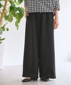 【ビアズリー/BEARDSLEY】のダブルクロスウエストリブパンツ 人気、トレンドファッション・服の通販 founy(ファニー) ファッション Fashion レディースファッション Fashion for Women パンツ Pants & Trousers カットソー Cut and Sewn Top ダブル Double, Double-Breasted 定番 Standard, Basic Item なめらか Smooth, Silky Texture ポケット Pocket, Pocket Detail 再入荷 Restock / Back in Stock エレガント 上品 Elegant ビジネス 仕事 通勤 Business / Work / Commuting thumbnail ブラック|ID: prp329100004821795 ipo3291000000035046504