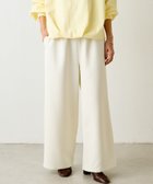 【ビアズリー/BEARDSLEY】のダブルクロスウエストリブパンツ 人気、トレンドファッション・服の通販 founy(ファニー) ファッション Fashion レディースファッション Fashion for Women パンツ Pants & Trousers カットソー Cut and Sewn Top ダブル Double, Double-Breasted 定番 Standard, Basic Item なめらか Smooth, Silky Texture ポケット Pocket, Pocket Detail 再入荷 Restock / Back in Stock エレガント 上品 Elegant ビジネス 仕事 通勤 Business / Work / Commuting thumbnail アイボリー|ID: prp329100004821795 ipo3291000000035046505