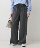 【アンタイトル/UNTITLED】の【ウエストゴム/リラックス】ソフトフラノワイドパンツ 人気、トレンドファッション・服の通販 founy(ファニー) ファッション Fashion レディースファッション Fashion for Women パンツ Pants & Trousers ストライプ Stripe, Striped Pattern スマート Smart, Elegant ドローストリング Drawstring, Pull Cord フォーマル Formal, Dressy ポケット Pocket, Pocket Detail リラックス Relax, Relaxed Fit ワイド Wide, Wide Fit 無地 Plain, Solid Color thumbnail グレー|ID: prp329100004821799 ipo3291000000035046586