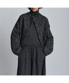 【ハウス オブ ロータス/HOUSE OF LOTUS】のワイドカルゼボトルネックブルゾン 人気、トレンドファッション・服の通販 founy(ファニー) ファッション Fashion レディースファッション Fashion for Women アウター Coat / Outerwear Collection ブルゾンジャケット・スポーティアウター Blouson Jackets クラシック Classic, Timeless Style ショート Short, Short Length スリーブ Sleeve, Long Sleeve / Short Sleeve ボトルネック Bottle Neck, Mock Neck モダン Modern, Contemporary ループ Loop, Loop Knit 別注 Limited Edition, Custom Order A/W・秋冬 Autumn/Winter thumbnail ブラック|ID: prp329100004821801 ipo3291000000035046611