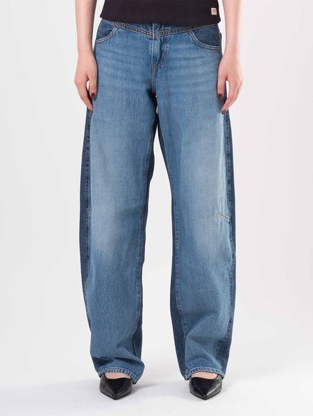 【リーバイス/Levis】のバレルジーンズ インテリア・キッズ・メンズ・レディースファッション・服の通販 founy(ファニー) 　ファッション　Fashion　レディースファッション　Fashion for Women　インディゴ　Indigo Denim　クラシック　Classic, Timeless Style　ジーンズ　Jeans, Denim Pants　デニム　Denim, Jeans Material　フィット　Fit, Slim Fit　ミックス　Mix, Mixed Style　モダン　Modern, Contemporary　定番　Standard, Basic Item　Medium Indigo - Worn In|ID: prp329100004821808 ipo3291000000035046676