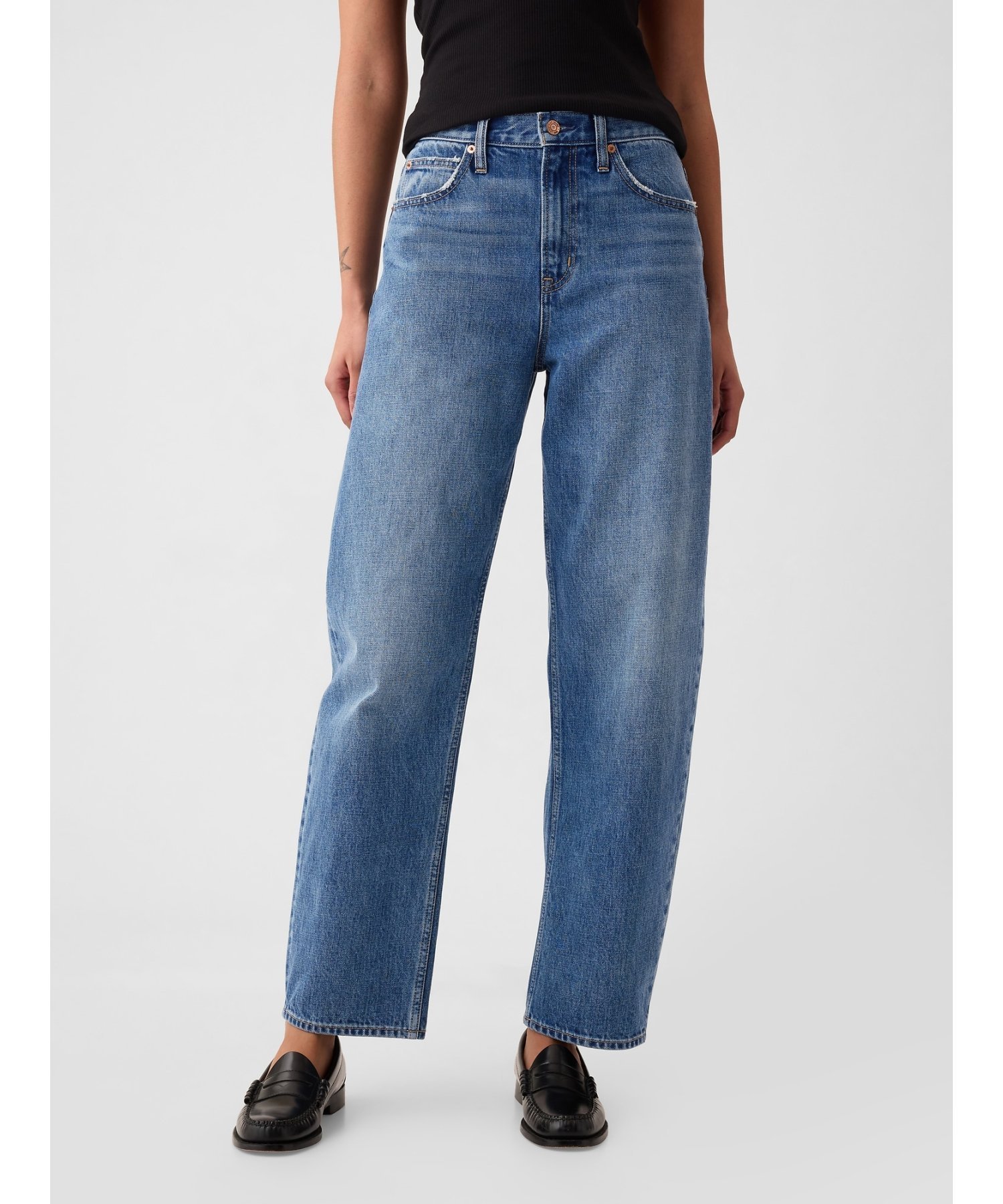 【ギャップ/GAP】のハイライズ バレルデニム 人気、トレンドファッション・服の通販 founy(ファニー) 　ファッション　Fashion　レディースファッション　Fashion for Women　テーパード　Tapered, Tapered Pants　デニム　Denim, Jeans Material　ハイライズ　High Rise, High Waist　フィット　Fit, Slim Fit　ポケット　Pocket, Pocket Detail　リラックス　Relax, Relaxed Fit　ルーズ　Loose, Oversized　 other-1|ID: prp329100004821829 ipo3291000000035046853