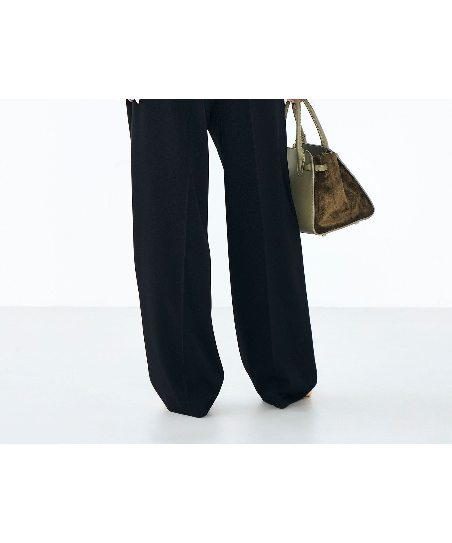 【ノーリーズ/NOLLEY'S】のウォッシャブル強撚ツイルワイドパンツ インテリア・キッズ・メンズ・レディースファッション・服の通販 founy(ファニー) 　ファッション　Fashion　レディースファッション　Fashion for Women　パンツ　Pants & Trousers　ウォッシャブル　Machine Washable　ストレート　Straight, Straight Cut　センター　Center, Center Line　ツイル　Twist, Twisted Detail　定番　Standard, Basic Item　ベーシック　Basic, Essential　ルーズ　Loose, Oversized　ワイド　Wide, Wide Fit　おすすめ　Recommended / Our Picks　エレガント 上品　Elegant　2025年　2025　2025-2026秋冬・A/W　Autumn/Winter 2025–26 AW25–26　ブラック|ID: prp329100004821840 ipo3291000000035046945