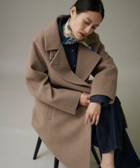 【イッツインターナショナル/I.T.'S. international】のスペリオルメルトンステンカラーコート 人気、トレンドファッション・服の通販 founy(ファニー) ファッション Fashion レディースファッション Fashion for Women アウター Coat / Outerwear Collection コート・ロングコート・ピーコート Long Coats, Peacoats & More インナー Innerwear シンプル Simple, Minimal スタンド Stand Collar, Upright Stand スマート Smart, Elegant スリーブ Sleeve, Long Sleeve / Short Sleeve チェスター Chester, Chester Coat パターン Pattern, Design Print ポケット Pocket, Pocket Detail |ID:prp329100004821845