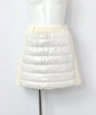 【アルチビオ/archivio】のメタリックキルト保温スカート ホワイト|ID: prp329100004821855 ipo3291000000035047116