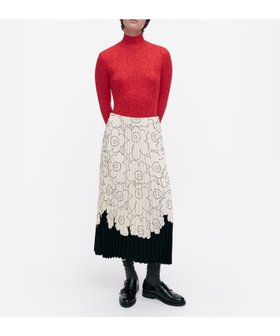 【マリメッコ/marimekko】のPiiru Piirto Unikko スカート 人気、トレンドファッション・服の通販 founy(ファニー) ファッション Fashion レディースファッション Fashion for Women スカート Skirts エレガント 上品 Elegant プリント Print, Printed Pattern プリーツ Pleats, Pleated 無地 Plain, Solid Color |ID:prp329100004821860