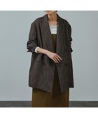 【サロン アダム エ ロペ/SALON adam et rope'】のRiopele(リオペル)ビスコースウールツイルダブルジャケット 人気、トレンドファッション・服の通販 founy(ファニー) ファッション Fashion レディースファッション Fashion for Women アウター Coat / Outerwear Collection レディースジャケット・軽アウター Jackets シャンブレー Chambray, Denim-Like Fabric ショルダー Shoulder, Shoulder Strap ショート Short, Short Length ジャケット Jacket, Outerwear セットアップ Set-Up, Coordinated Outfit ダウン Down, Puffer ダブル Double, Double-Breasted ツイル Twist, Twisted Detail デニム Denim, Jeans Material ドロップ Drop Shoulder, Dropped Style ポケット Pocket, Pocket Detail マニッシュ Mannish, Boyish リラックス Relax, Relaxed Fit ロング Long, Long-Length A/W・秋冬 Autumn/Winter おすすめ Recommended / Our Picks エレガント 上品 Elegant thumbnail ダークブラウン(20)|ID: prp329100004821872 ipo3291000000035047239