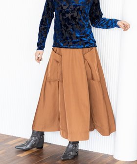 【オズモーシス/OSMOSIS】のポケットフレアースカート 人気、トレンドファッション・服の通販 founy(ファニー) ファッション Fashion レディースファッション Fashion for Women スカート Skirts バランス Balance, Style Balance フレア Flare, Flared ポケット Pocket, Pocket Detail 再入荷 Restock / Back in Stock A/W・秋冬 Autumn/Winter |ID:prp329100004821885