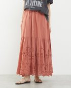 【リエス/Liesse】のインド刺繍スカート 人気、トレンドファッション・服の通販 founy(ファニー) ファッション Fashion レディースファッション Fashion for Women スカート Skirts インド Indian Textile ギャザー Gathered, Ruffled ジャケット Jacket, Outerwear ティアード Tiered, Tiered Style バランス Balance, Style Balance フェミニン Feminine, Girly レーシー Lacy, Lace-Like レース Lace, Lace Fabric ワーク Workwear, Utility Style thumbnail テラコッタ|ID: prp329100004821889 ipo3291000000035047417