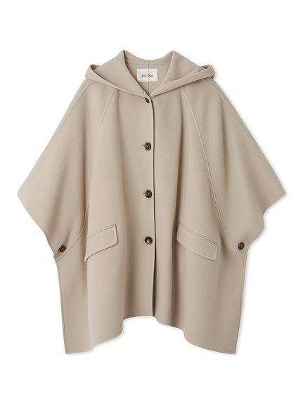 【ミラオーウェン/Mila Owen】のフードポンチョコート 人気、トレンドファッション・服の通販 founy(ファニー) 　雑誌掲載アイテム　Magazine Picks & Fashion Features　ファッション雑誌　Fashion Magazines　アンドガール　andGIRL　ファッション　Fashion　レディースファッション　Fashion for Women　アウター　Coat / Outerwear Collection　コート・ロングコート・ピーコート　Long Coats, Peacoats & More　ポンチョ・ケープコート　Ponchos & Capes　11月号　November Issue　スマート　Smart, Elegant　雑誌　Magazine, Fashion Magazine　バランス　Balance, Style Balance　フェルト　Felt, Felt Fabric　ポケット　Pocket, Pocket Detail　ポンチョ　Poncho, Cape Style　リュクス　Luxury, Elegant, High-End, Chic　ワイド　Wide, Wide Fit　エレガント 上品　Elegant　 other-1|ID: prp329100004821897 ipo3291000000035047493
