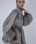 【ハレ/HARE】のMA-1ライクペプラムブルゾン 人気、トレンドファッション・服の通販 founy(ファニー) ファッション Fashion レディースファッション Fashion for Women アウター Coat / Outerwear Collection ブルゾンジャケット・スポーティアウター Blouson Jackets MA-1ジャケット MA-1 Bomber Jackets / Flight Jackets おすすめ Recommended / Our Picks ウェーブ Wavy Pattern ショート Short, Short Length ストレート Straight, Straight Cut タイツ Tights, Legwear デニム Denim, Jeans Material ドッキング Docking, Mixed Material ドローコード Drawcord, Drawstring Cord バランス Balance, Style Balance ブルゾン Blouson, Bomber Jacket ペプラム Peplum, Flared Hem ミドル Middle Length, Mid Height ミリタリー Military, Army Style ロング Long, Long-Length ワイド Wide, Wide Fit thumbnail グレー10|ID: prp329100004821899 ipo3291000000035047502