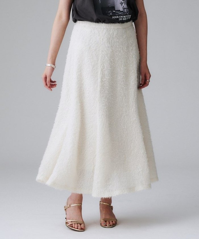 【アンタイトル/UNTITLED】の【セットアップ可/後ろウエストゴム】フェザーマーメイドスカート インテリア・キッズ・メンズ・レディースファッション・服の通販 founy(ファニー) https://founy.com/ ファッション Fashion レディースファッション Fashion for Women セットアップ Matching Sets スカート・ミニ/ミディ/マキシ Skirts / Mini, Midi & Maxi Skirts おすすめ Recommended / Our Picks シアー Sheer, See-Through スマート Smart, Elegant セットアップ Set-Up, Coordinated Outfit トレンド Trend, Trending Now フェザー Feather, Feather Detail フェミニン Feminine, Girly ポケット Pocket, Pocket Detail マーメイド Mermaid, Fishtail Silhouette 軽量 Lightweight, Ultra Light |ID: prp329100004821901 ipo3291000000035047505