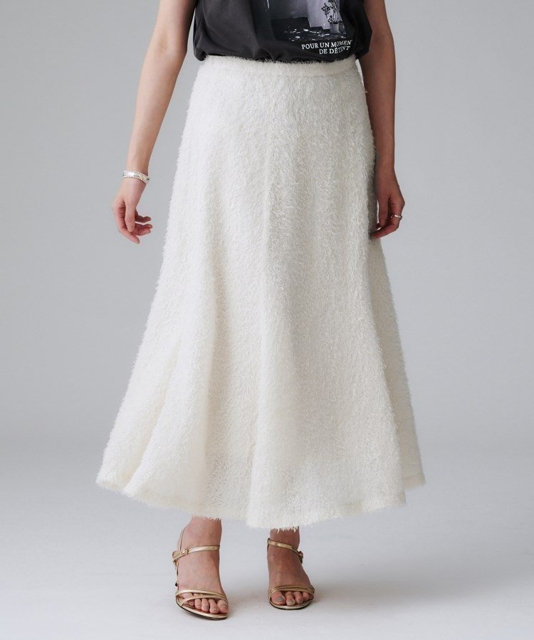 【アンタイトル/UNTITLED】の【セットアップ可/後ろウエストゴム】フェザーマーメイドスカート インテリア・キッズ・メンズ・レディースファッション・服の通販 founy(ファニー) 　ファッション　Fashion　レディースファッション　Fashion for Women　セットアップ　Matching Sets　スカート・ミニ/ミディ/マキシ　Skirts / Mini, Midi & Maxi Skirts　おすすめ　Recommended / Our Picks　シアー　Sheer, See-Through　スマート　Smart, Elegant　セットアップ　Set-Up, Coordinated Outfit　トレンド　Trend, Trending Now　フェザー　Feather, Feather Detail　フェミニン　Feminine, Girly　ポケット　Pocket, Pocket Detail　マーメイド　Mermaid, Fishtail Silhouette　軽量　Lightweight, Ultra Light　アイボリー|ID: prp329100004821901 ipo3291000000035047506