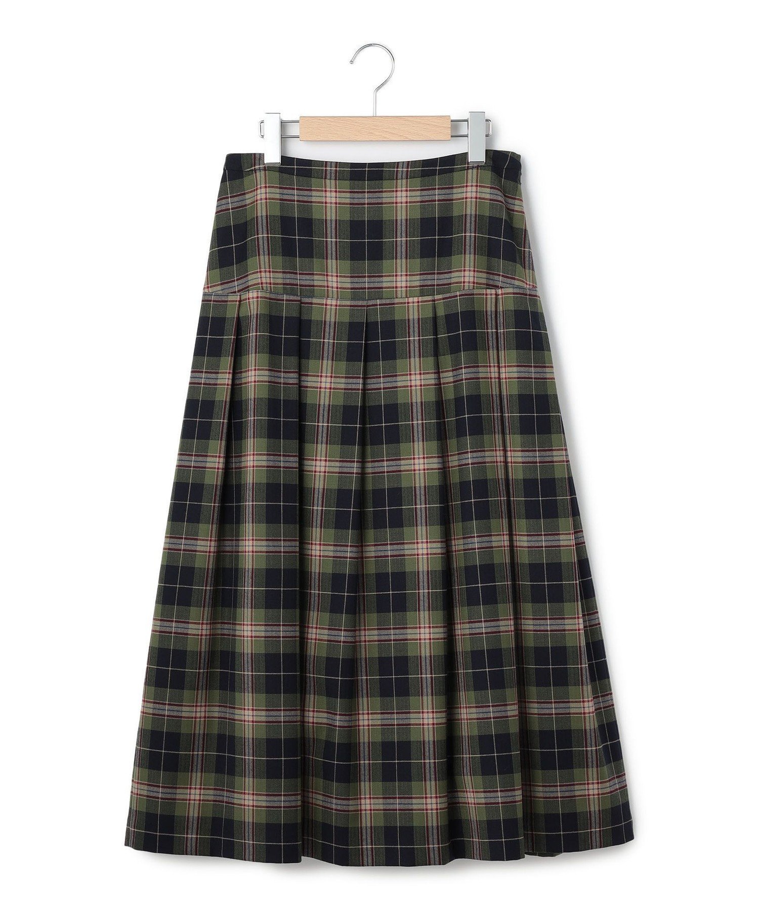 【キース/KEITH】のタータンプレイドスカート インテリア・キッズ・メンズ・レディースファッション・服の通販 founy(ファニー) 　ファッション　Fashion　レディースファッション　Fashion for Women　スカート　Skirts　エレガント 上品　Elegant　シューズ　Shoes, Footwear　プリーツ　Pleats, Pleated　グリーン|ID: prp329100004821902 ipo3291000000035047512