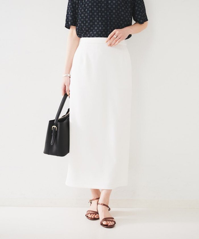 【アンタイトル/UNTITLED】の【後ろウエストゴム/ストレッチ性/オンオフ】ジャージナロースカート インテリア・キッズ・メンズ・レディースファッション・服の通販 founy(ファニー) https://founy.com/ ファッション Fashion レディースファッション Fashion for Women スカート Skirts おすすめ Recommended / Our Picks シンプル Simple, Minimal ストレッチ Stretch, Stretchy Fabric スマート Smart, Elegant ポケット Pocket, Pocket Detail |ID: prp329100004821921 ipo3291000000035047726