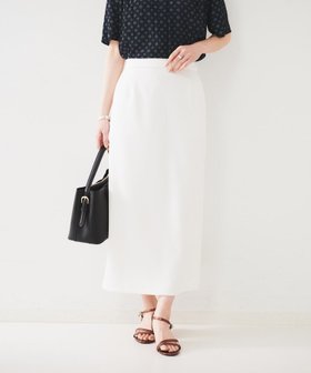 【アンタイトル/UNTITLED】の【後ろウエストゴム/ストレッチ性/オンオフ】ジャージナロースカート 人気、トレンドファッション・服の通販 founy(ファニー) ファッション Fashion レディースファッション Fashion for Women スカート Skirts おすすめ Recommended / Our Picks シンプル Simple, Minimal ストレッチ Stretch, Stretchy Fabric スマート Smart, Elegant ポケット Pocket, Pocket Detail |ID:prp329100004821921