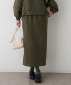 【デッサン/Dessin】の【セットアップ可/ウエストゴム】裏毛Iラインスカート 人気、トレンドファッション・服の通販 founy(ファニー) ファッション Fashion レディースファッション Fashion for Women セットアップ Matching Sets スカート・ミニ/ミディ/マキシ Skirts / Mini, Midi & Maxi Skirts キルト Quilt, Quilted Fabric シンプル Simple, Minimal スウェット / スエット Sweatshirt, Sweatwear スニーカー Sneakers, Trainers スマート Smart, Elegant セットアップ Set-Up, Coordinated Outfit ポケット Pocket, Pocket Detail 楽ちん Easy Fit, Comfortable A/W・秋冬 Autumn/Winter thumbnail オリーブグリーン|ID: prp329100004821933 ipo3291000000035047900